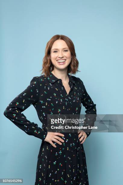 Actress Ellie Kemper is photographed for The Guardian Newspaper on September 4, 2018 in New York City.