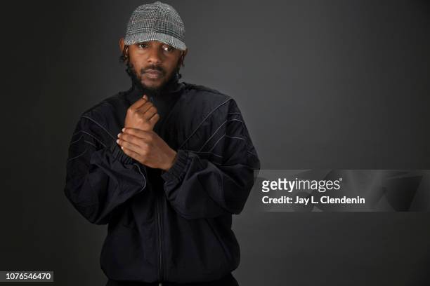 Rapper Kendrick Lamar is photographed for Los Angeles Times on December 6, 2018 in El Segundo, California. PUBLISHED IMAGE. CREDIT MUST READ: Jay L....