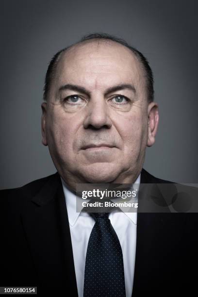 Axel Weber, chairman of UBS Group AG, poses for a photograph following a Bloomberg Television interview in London, U.K., on Monday, Nov. 12, 2018....