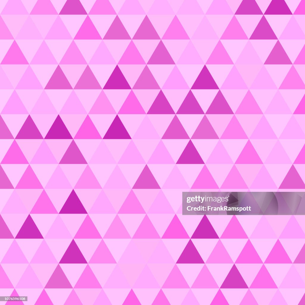 Fashion Equilateral Triangle Vector Pattern