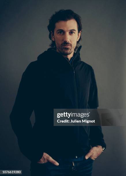 Cyclist Fabian Cancellara poses for a portrait on February 2018 in Monaco, France.