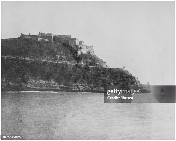 Antike Historische Fotografien Aus Der Usmarine Und Armee Morro Castle, Stock-Foto