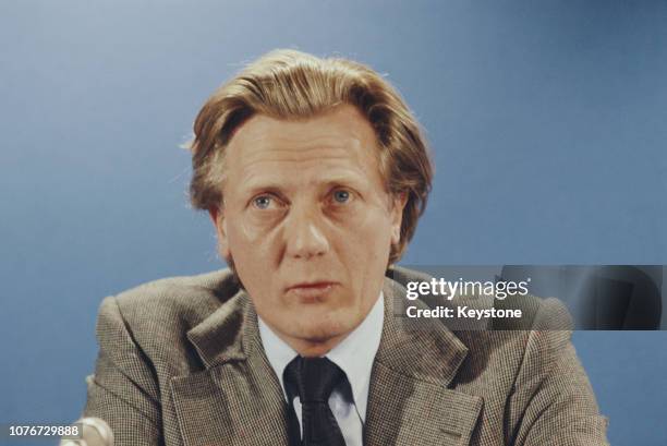 British Conservative politician Michael Heseltine, 1979.