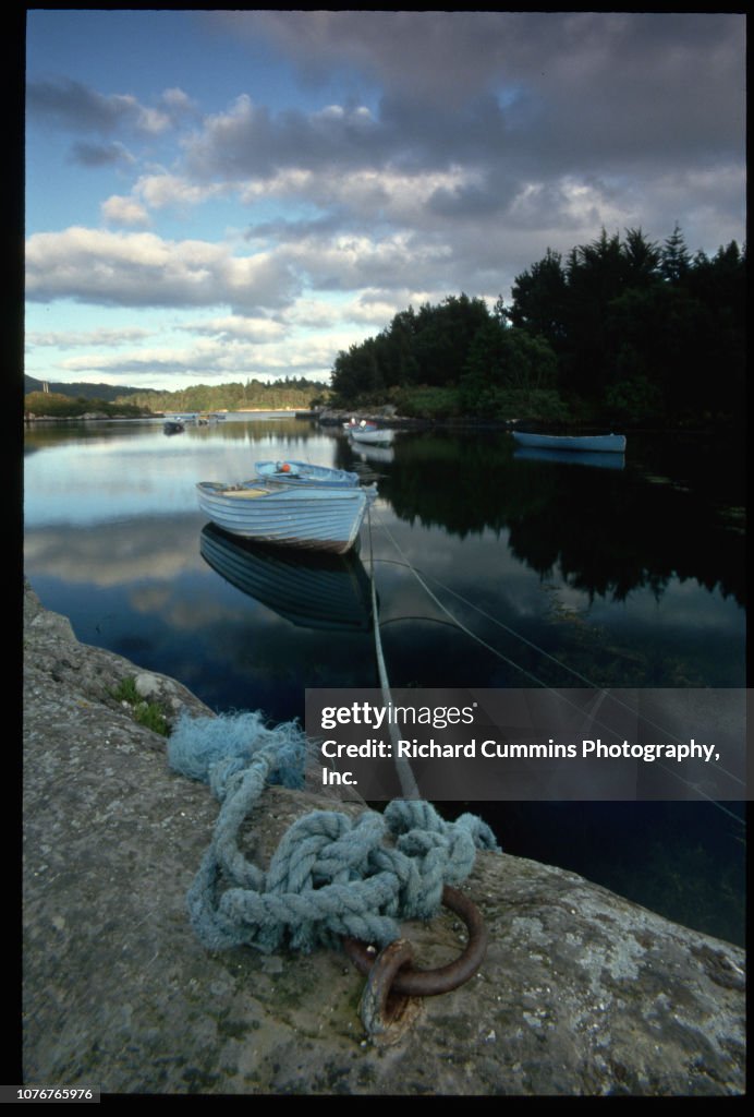 Small Boats at Ilnacullin Pier