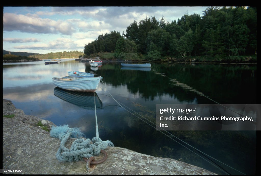 Small Boats at Ilnacullin Pier