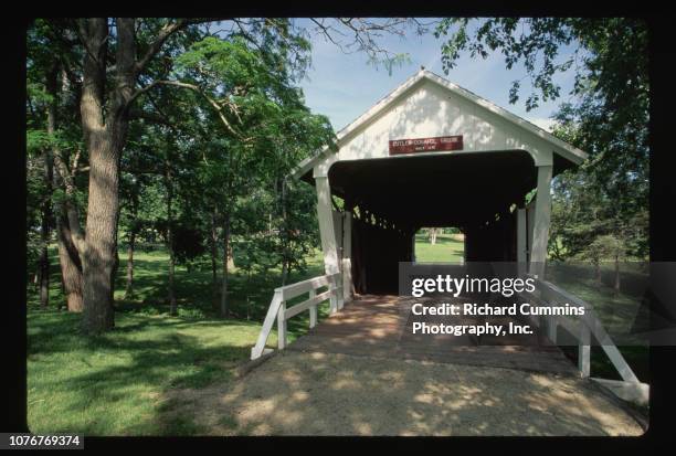 Cutler-Donahoe Covered Bridge, News Photo