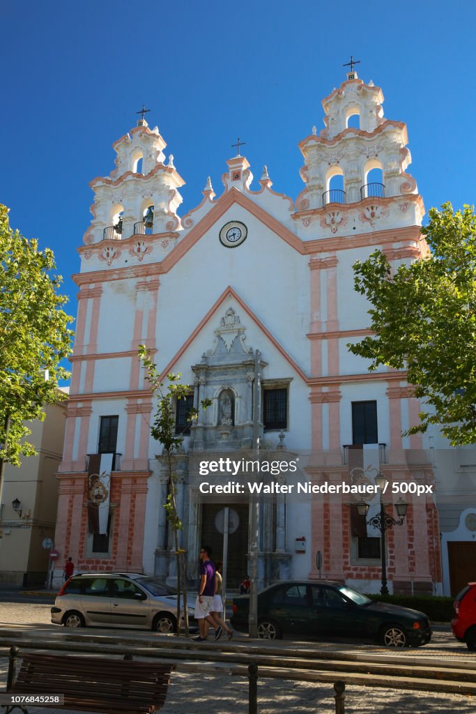 Eine Kirche in Cadiz