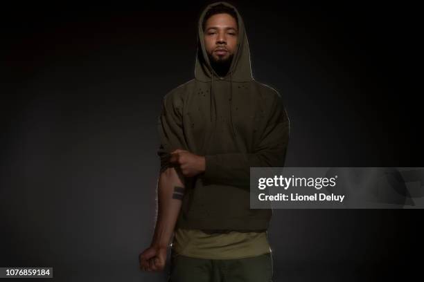 Actor Jussie Smollett is photographed for Spirit and Flesh on December 12, 2017 in Los Angeles, California.