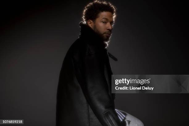 Actor Jussie Smollett is photographed for Spirit and Flesh on December 12, 2017 in Los Angeles, California. COVER IMAGE.