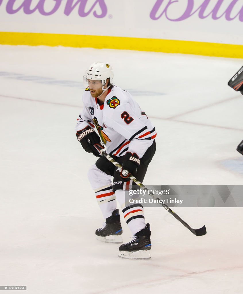 Chicago Blackhawks v Winnipeg Jets