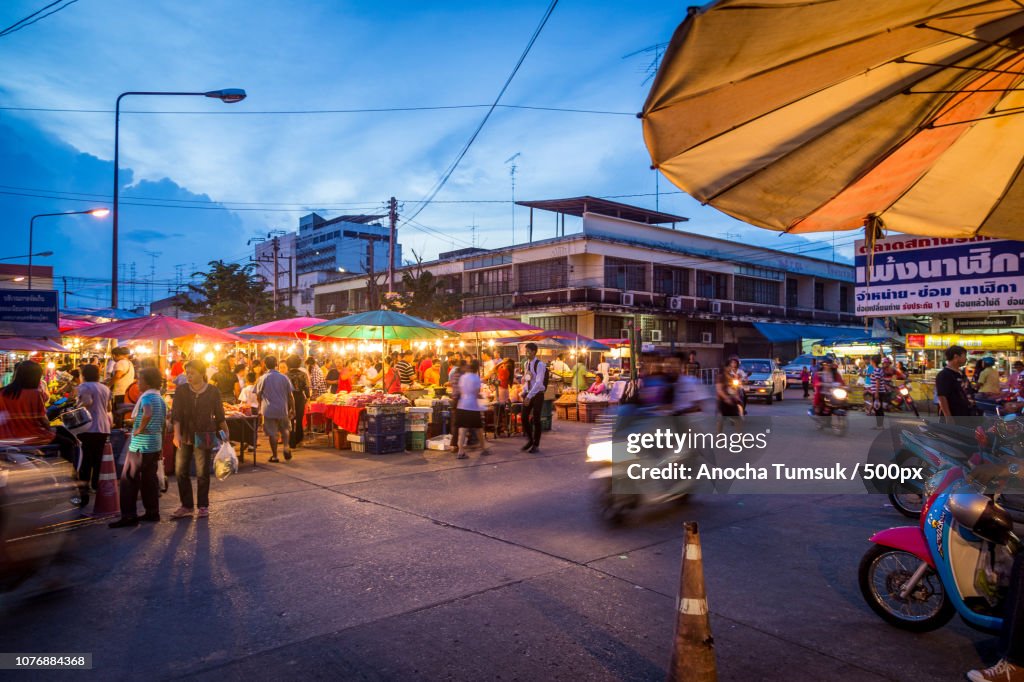 Fresh food market PHITSANULOK THAILAND