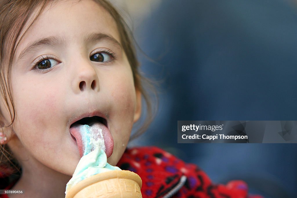 Ice cream girl