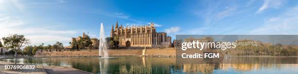 palma cathedral - palma majorca stock pictures, royalty-free photos & images