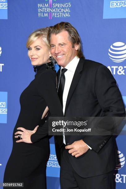 Eileen Davidson and Vincent Van Patten attend the 30th Annual Palm Springs International Film Festival Film Awards Gala at Palm Springs Convention...