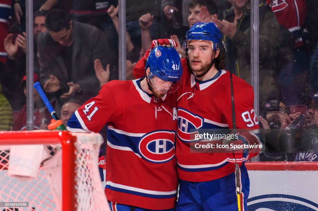 NHL: JAN 03 Canucks at Canadiens