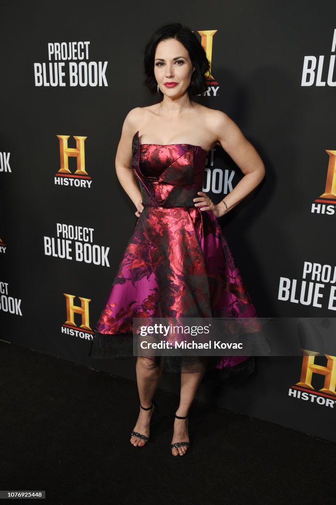 LA Premiere Party For HISTORY's New Drama "Project Blue Book"