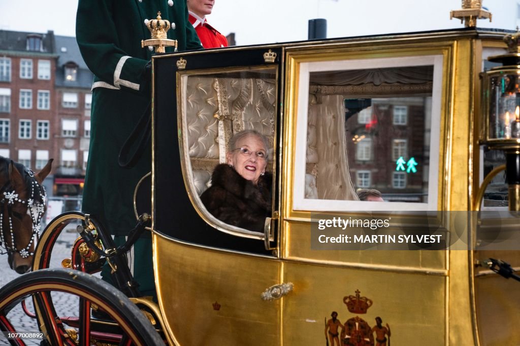 DENMARK-ROYALS-NEW-YEAR