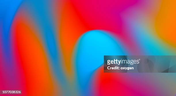 trendy colorful holographic abstract background - colour spectrum stock-fotos und bilder