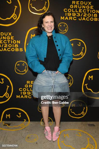Katie Grand attends as Marc Jacobs, Sofia Coppola & Katie Grand celebrate The Marc Jacobs Redux Grunge Collection and the opening of Marc Jacobs...