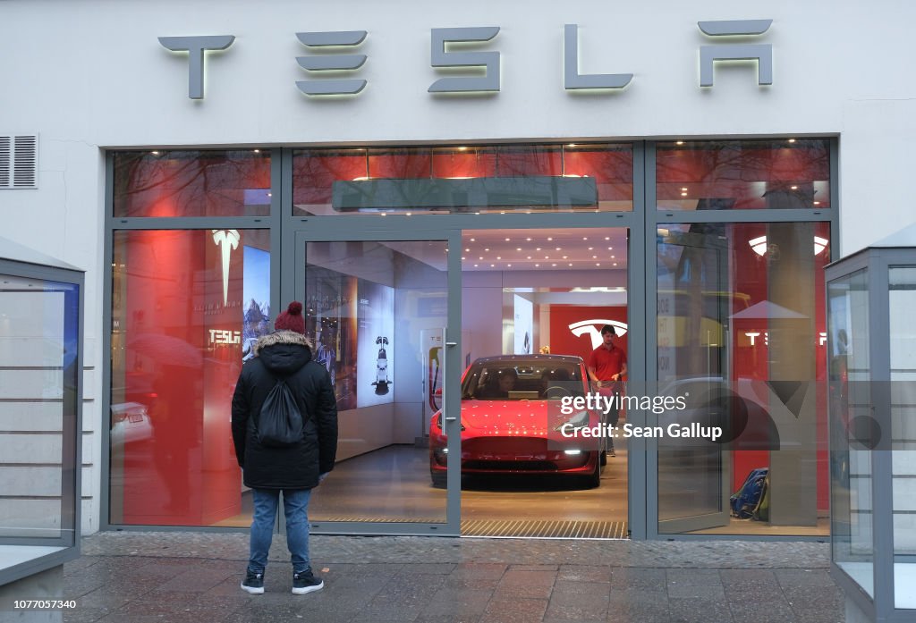 Tesla Dealership In Berlin