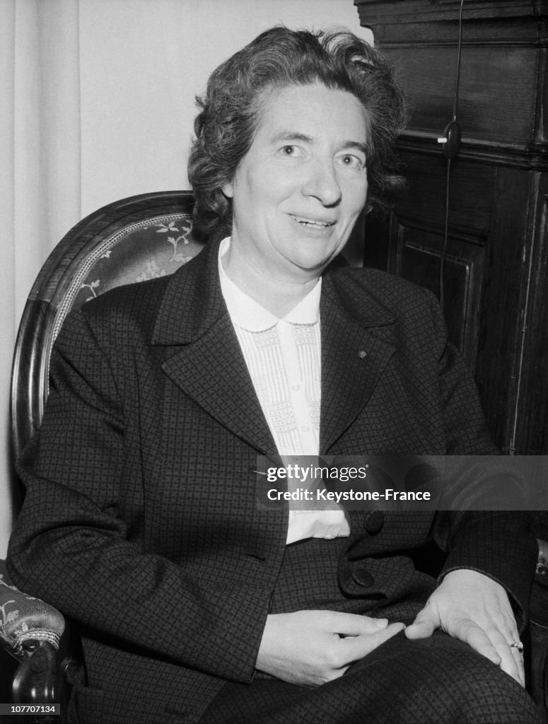 Perey First Women Elected In The Academy Of Sciences Marguerite Perey In ...