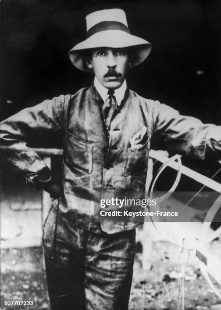 Santos Dumont Brazilian Avioneur In 1906