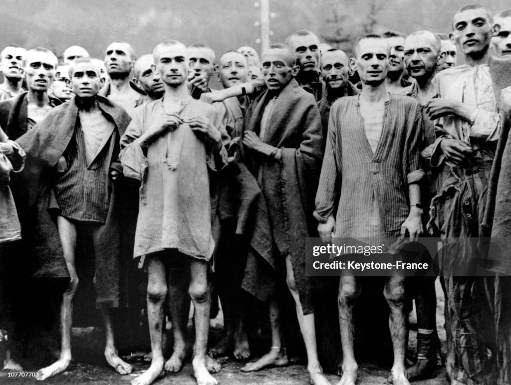 Survivors Of The Massacre Of Gardelegen In 1945