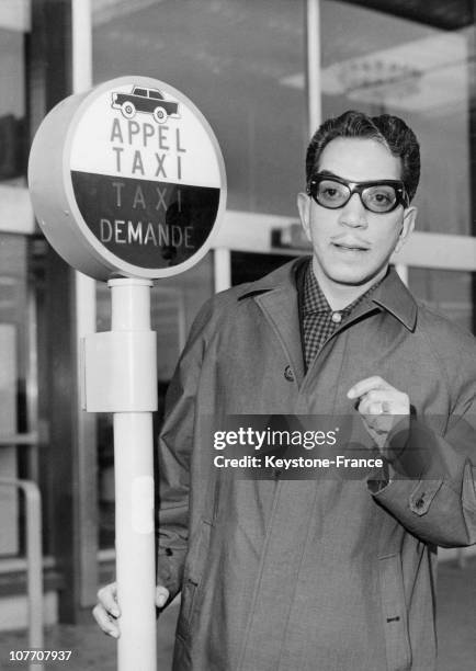 Mexican Comedian Cantinflas On Passepartout Who Embodied In The Film Mike Todd "Around The World In 80 Days" By Al Visiting Paris Occasion Of The...