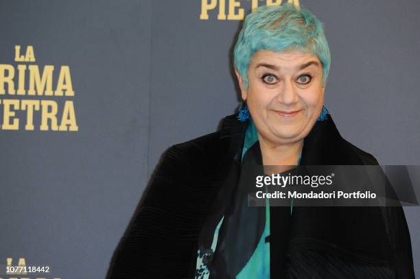 Turkish actress Serra Yilmaz attends the photocall of the film La prima pietra at the Parco dei Principi Hotel. Rome, December 3rd 2018