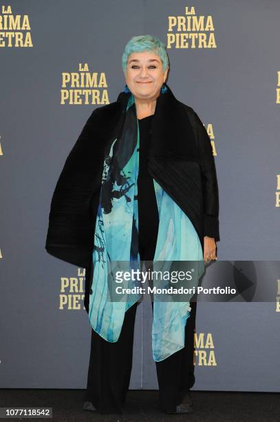 Turkish actress Serra Yilmaz attends the photocall of the film La prima pietra at the Parco dei Principi Hotel. Rome, December 3rd 2018
