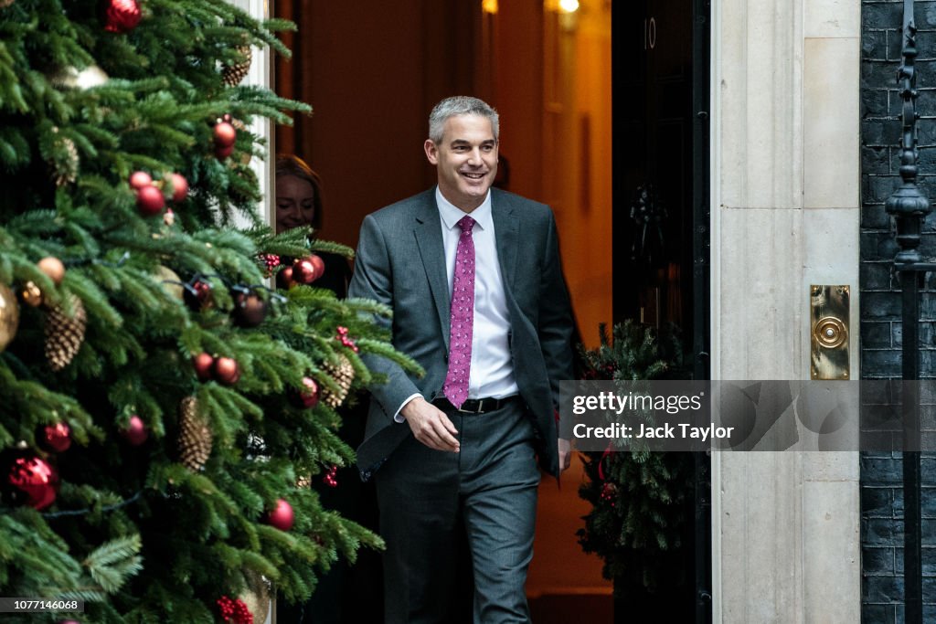 Ministers Attend The Weekly Cabinet Meeting Ahead Of Meaningful Vote Debate