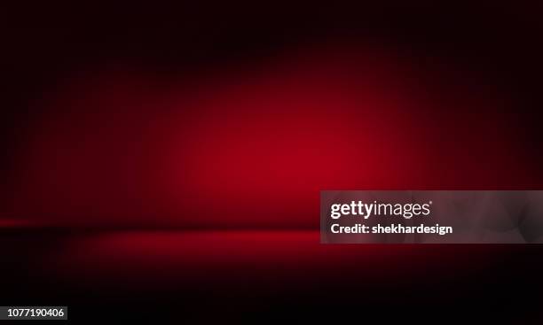 modern studio background - red bildbanksfoton och bilder