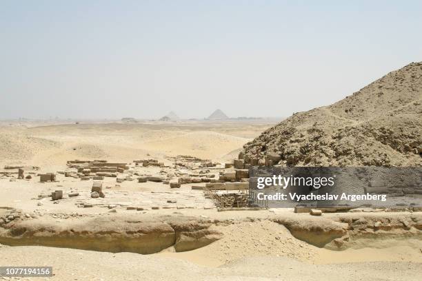 saqqara archaeological zone, egypt - ancient memphis stock pictures, royalty-free photos & images