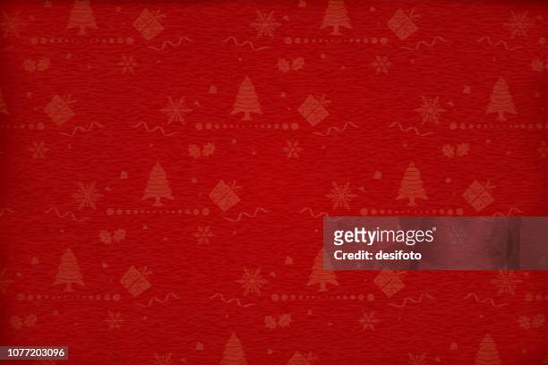 dark red grunge christmas background with christmas ornaments as watermark - maroon confetti stock illustrations
