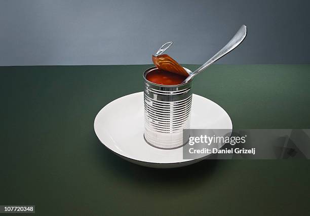 canned beans still life