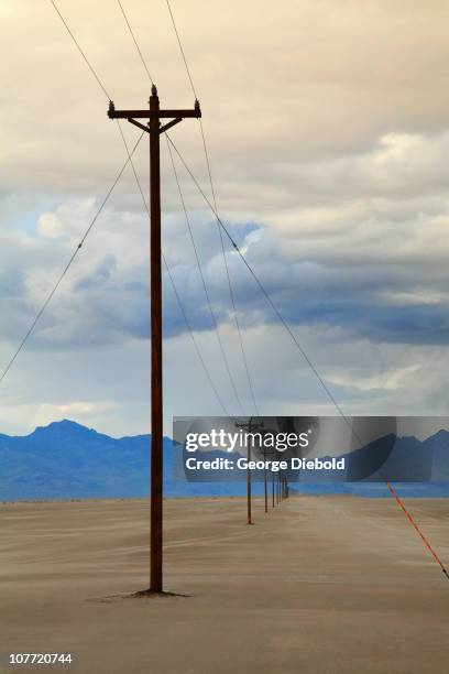 remote phone lines - telephone pole stock pictures, royalty-free photos & images