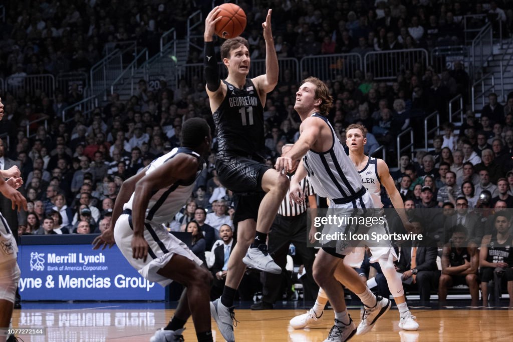 COLLEGE BASKETBALL: JAN 02 Georgetown at Butler