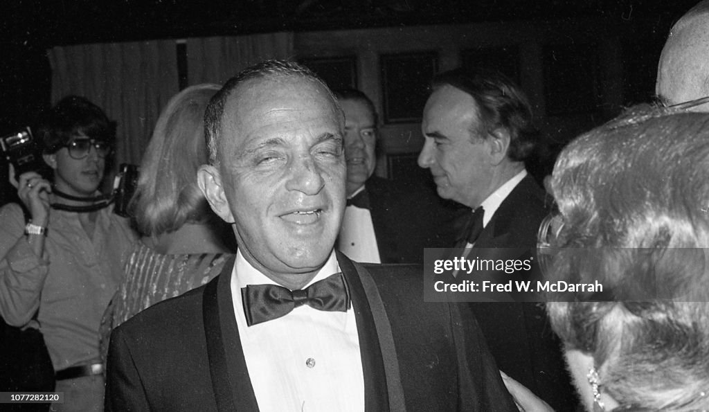 Roy Cohn At His Birthday Party