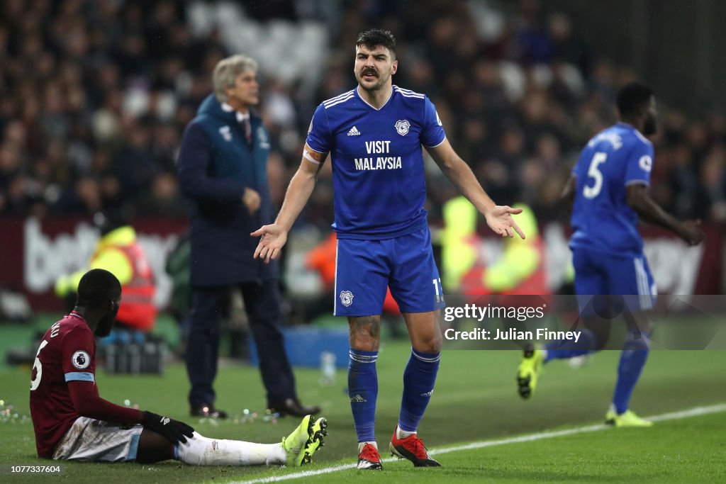 West Ham United v Cardiff City - Premier League