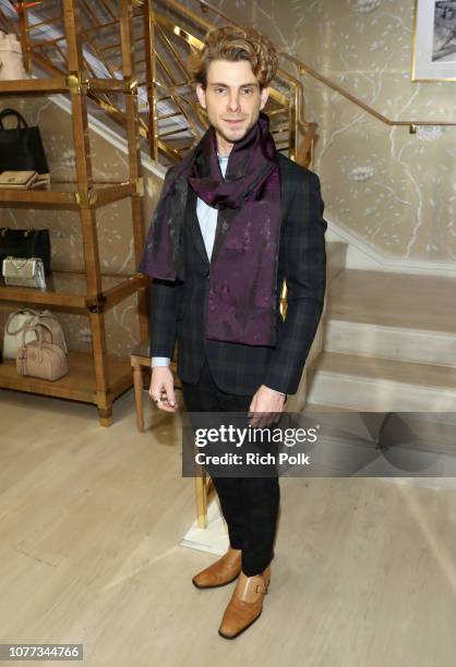 Daniel Dreifuss attends an intimate dinner for Amy Adams and Patricia Clarkson hosted by Tory Burch and Clase Azul at Tory Burch on January 4, 2019...