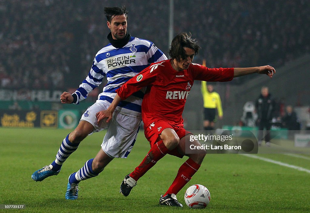 1. FC Koeln v MSV Duisburg - DFB Cup