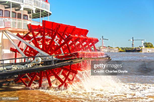 paddlewheel 3 - steamboat stock pictures, royalty-free photos & images