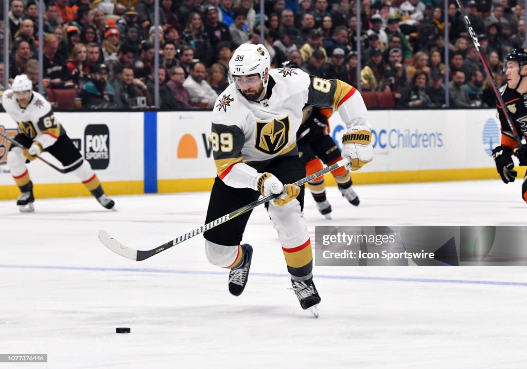 NHL: JAN 04 Golden Knights at Ducks