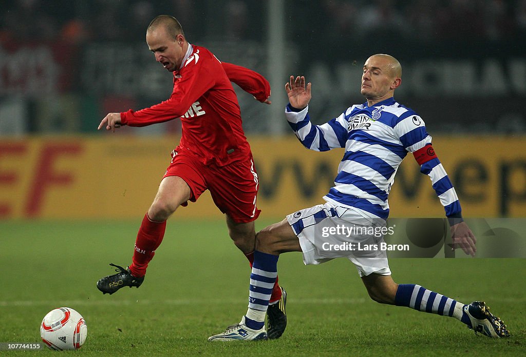 1. FC Koeln v MSV Duisburg - DFB Cup