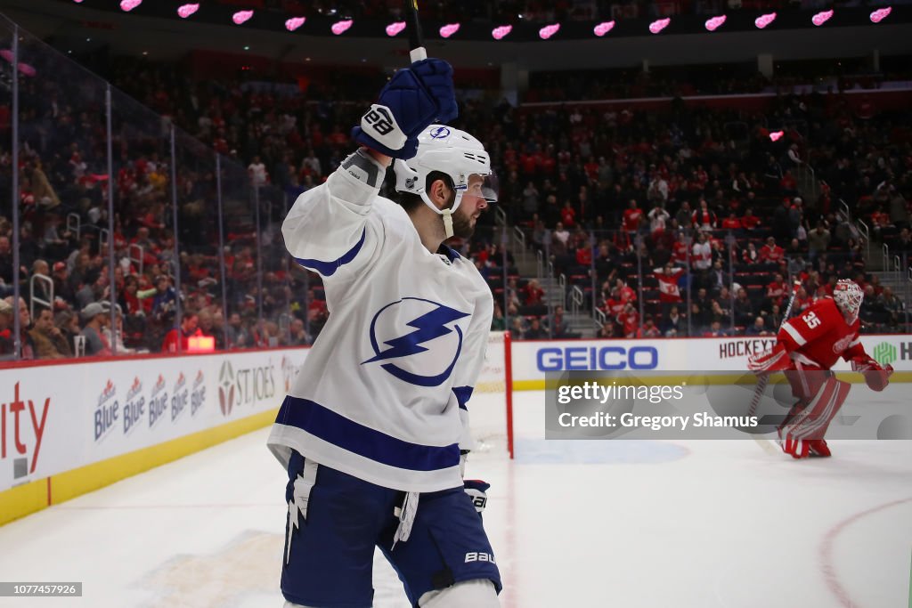 Tampa Bay Lightning v Detroit Red Wings