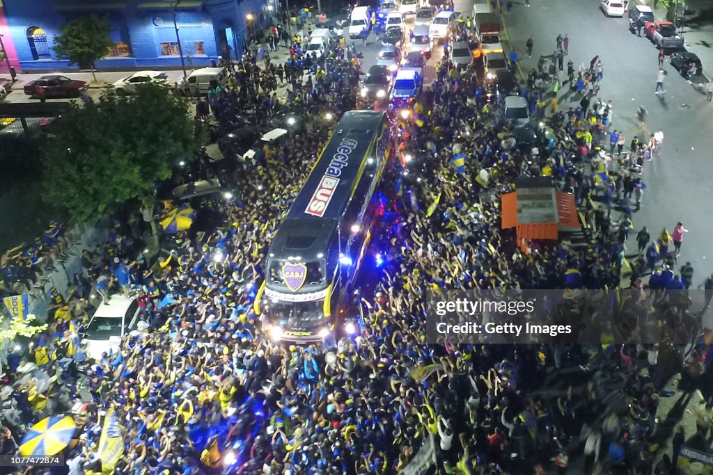 Fans Bid Farewell to Boca Juniors