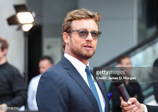 Actor Simon Baker attends the 2018 AACTA Awards Presented by Foxtel at The Star on December 05, 2018 in Sydney, Australia.