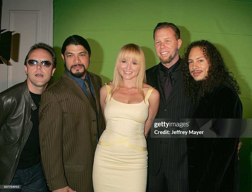 Project Jewel Jimmy Ruttan Jewel with Lars Ulrich, Robert Trujillo, James Hetfield and Kirk ...