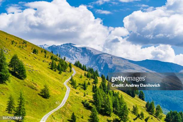 the grossglockner high alpine road - hohe tauern stock pictures, royalty-free photos & images