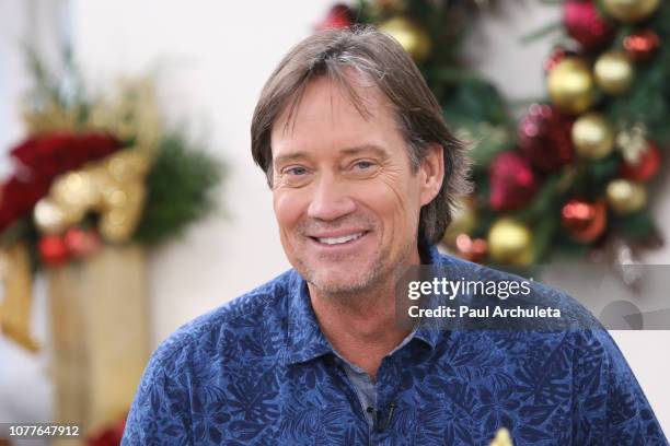 Actor Kevin Sorbo visits Hallmark's "Home & Family" at Universal Studios Hollywood on December 04, 2018 in Universal City, California.